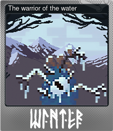 Series 1 - Card 5 of 6 - The warrior of the water