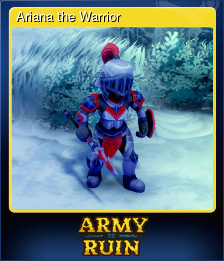 Series 1 - Card 5 of 6 - Ariana the Warrior