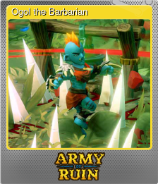 Series 1 - Card 2 of 6 - Ogol the Barbarian