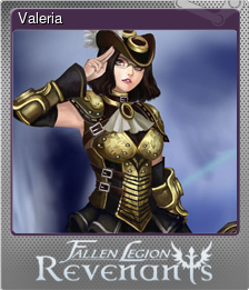 Series 1 - Card 11 of 15 - Valeria