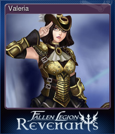 Series 1 - Card 11 of 15 - Valeria