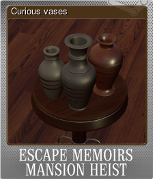 Series 1 - Card 2 of 5 - Curious vases