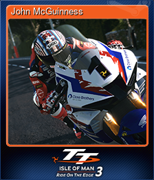 Series 1 - Card 3 of 8 - John McGuinness