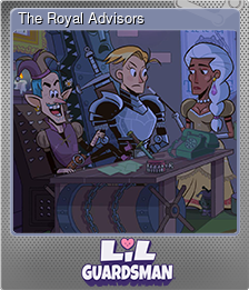Series 1 - Card 6 of 10 - The Royal Advisors