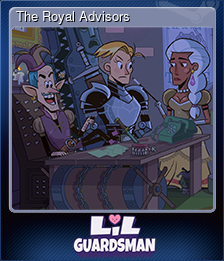 Series 1 - Card 6 of 10 - The Royal Advisors