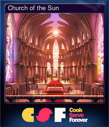 Series 1 - Card 9 of 12 - Church of the Sun