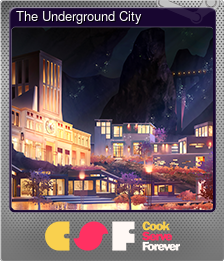 Series 1 - Card 7 of 12 - The Underground City