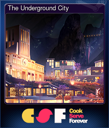 Series 1 - Card 7 of 12 - The Underground City