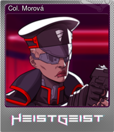 Series 1 - Card 10 of 10 - Col. Morová