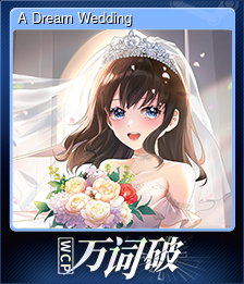 Series 1 - Card 13 of 15 - A Dream Wedding