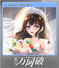 Series 1 - Card 13 of 15 - A Dream Wedding
