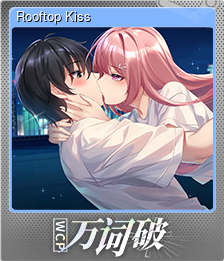 Series 1 - Card 7 of 15 - Rooftop Kiss