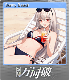 Series 1 - Card 3 of 15 - Sunny Beach