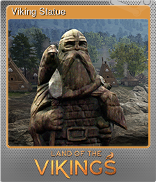 Series 1 - Card 5 of 5 - Viking Statue