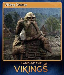 Series 1 - Card 5 of 5 - Viking Statue