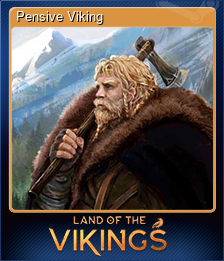 Series 1 - Card 3 of 5 - Pensive Viking