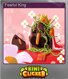 Series 1 - Card 2 of 8 - Fearful King