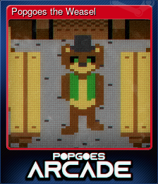 Series 1 - Card 5 of 6 - Popgoes the Weasel