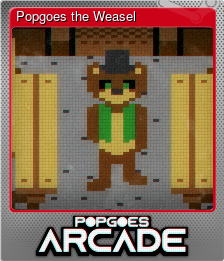 Series 1 - Card 5 of 6 - Popgoes the Weasel