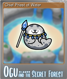 Series 1 - Card 8 of 15 - Chief Priest of Water
