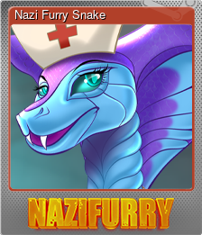 Series 1 - Card 2 of 5 - Nazi Furry Snake