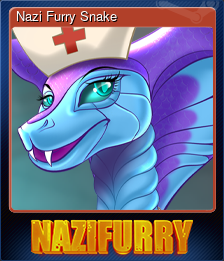 Series 1 - Card 2 of 5 - Nazi Furry Snake