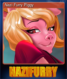Series 1 - Card 4 of 5 - Nazi Furry Piggy