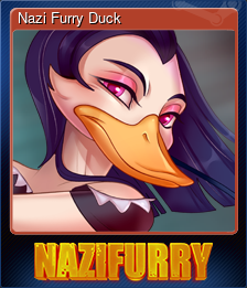 Series 1 - Card 3 of 5 - Nazi Furry Duck