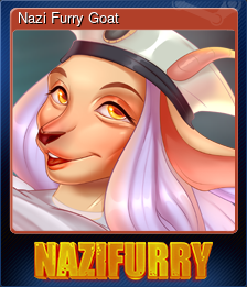 Series 1 - Card 5 of 5 - Nazi Furry Goat