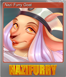 Series 1 - Card 5 of 5 - Nazi Furry Goat