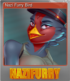 Series 1 - Card 1 of 5 - Nazi Furry Bird