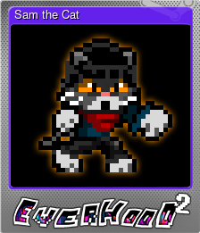 Series 1 - Card 3 of 5 - Sam the Cat