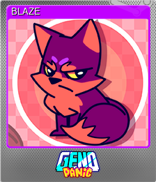 Series 1 - Card 3 of 10 - BLAZE