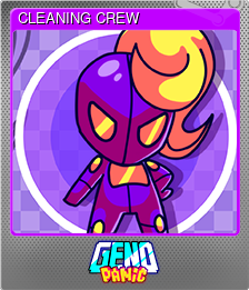 Series 1 - Card 5 of 10 - CLEANING CREW