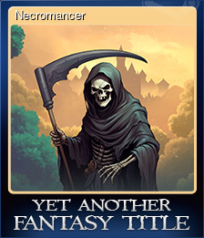 Series 1 - Card 3 of 6 - Necromancer