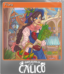 Series 1 - Card 2 of 11 - Flora