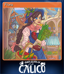 Series 1 - Card 2 of 11 - Flora