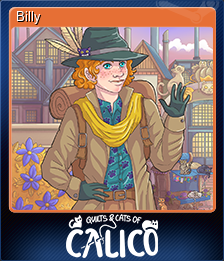 Series 1 - Card 11 of 11 - Billy