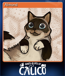 Series 1 - Card 7 of 11 - Almond