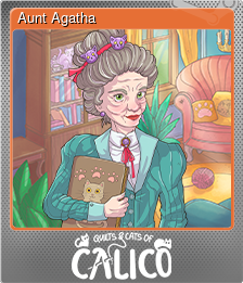 Series 1 - Card 1 of 11 - Aunt Agatha