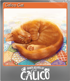Series 1 - Card 6 of 11 - Calico Cat