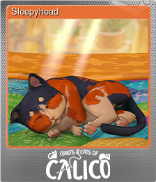 Series 1 - Card 8 of 11 - Sleepyhead