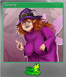 Series 1 - Card 5 of 6 - Granny