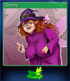 Series 1 - Card 5 of 6 - Granny