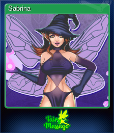 Series 1 - Card 3 of 6 - Sabrina