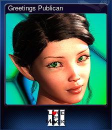 Series 1 - Card 5 of 12 - Greetings Publican