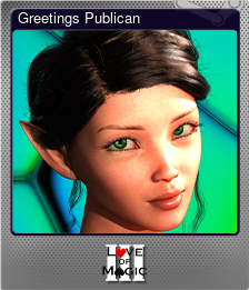Series 1 - Card 5 of 12 - Greetings Publican