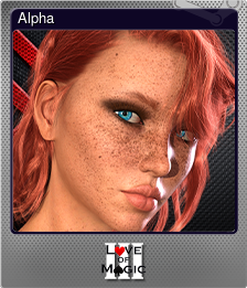 Series 1 - Card 3 of 12 - Alpha