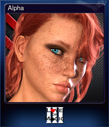 Series 1 - Card 3 of 12 - Alpha