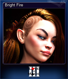 Series 1 - Card 4 of 12 - Bright Fire
